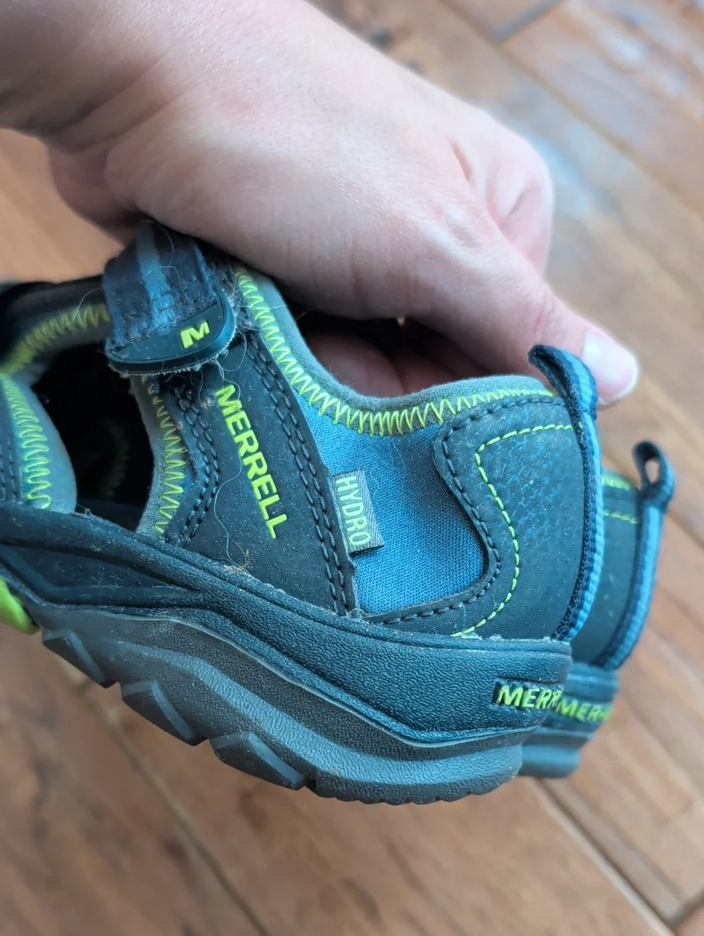 Merrell Hydro H2O Hiker Closed-Toe Active Sandals - Blue/Teal